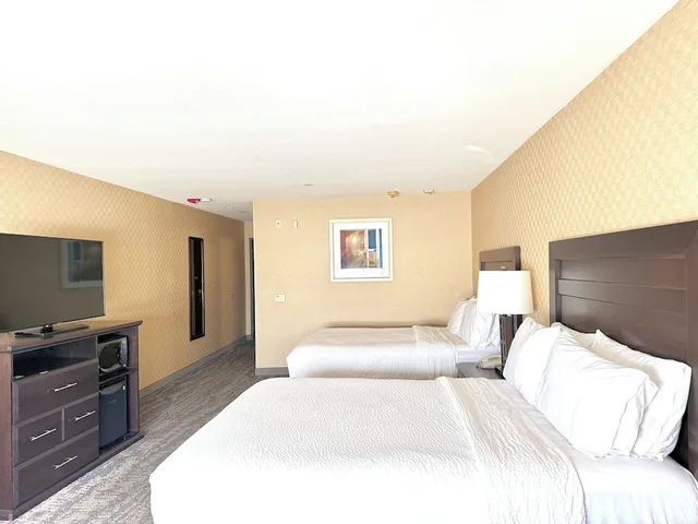 غرفة قياسية بسريرين كوين لذوي الإعاقة، Holiday Inn Express Suites Riverport 1/5