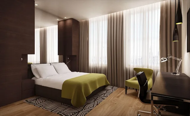 غرفة قياسية بسرير مزدوج، HOLIDAY INN DRESDEN - AM ZWINGER 4/10