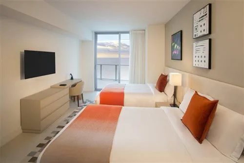 جناح بإطلالة على البحر بغرفتي نوم، Lyfe Resort & Residences 2/2