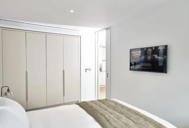 شقة بريميوم بسرير كينج بإطلالة على المدينة بغرفة نوم واحدة، CitySuites Aparthotel 3/8