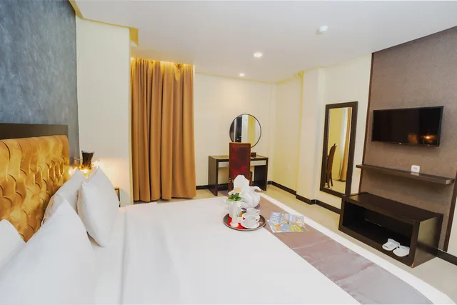 غرفة ديلوكس بسرير كوين للمدخنين، Parkside Star Hotel Waena 2/3