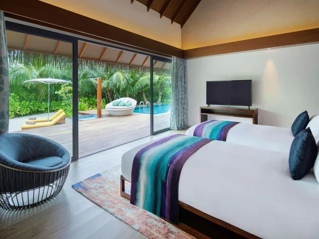 TWO BEDROOM BEACH POOL VILLA-Transfer Included, Pullman Maldives Maamutaa 1/5