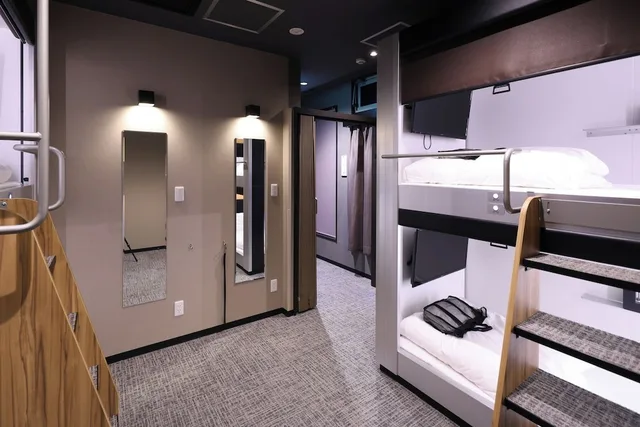 Men's, Premium, Cabin, 4 Beds، Global Cabin Yokohamachukagai 2/2