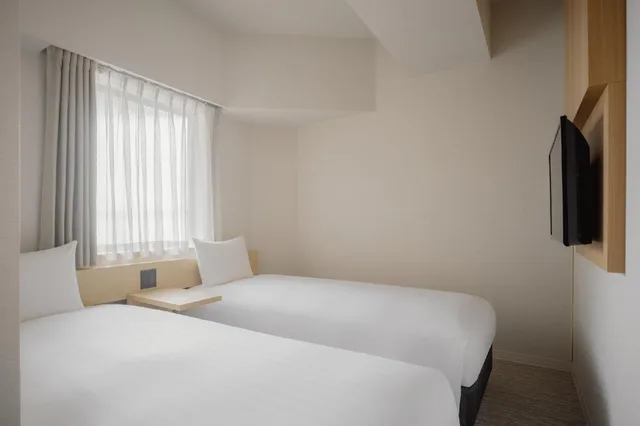 Compact, Twin Beds, Private Bathroom، Hotel Mid in Kuramae Ekimae 2/4