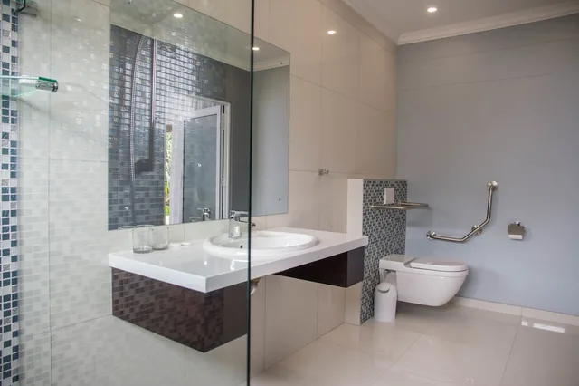 غرفة بسريرين منفصلين، Sea Breeze Guesthouse 4/4