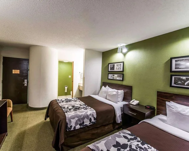 غرفة بسريرين مزدوجين، Sleep Inn Morganton Southeast 1/2