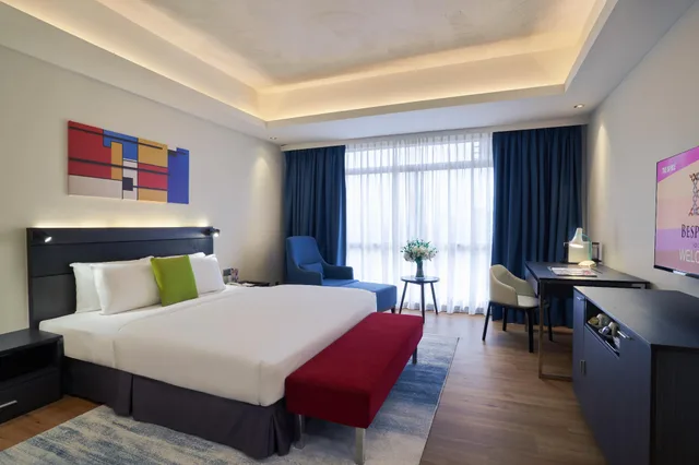 جناح بسرير كينج بإطلالة على المدينة، Bespoke Hotel Puchong 1/1