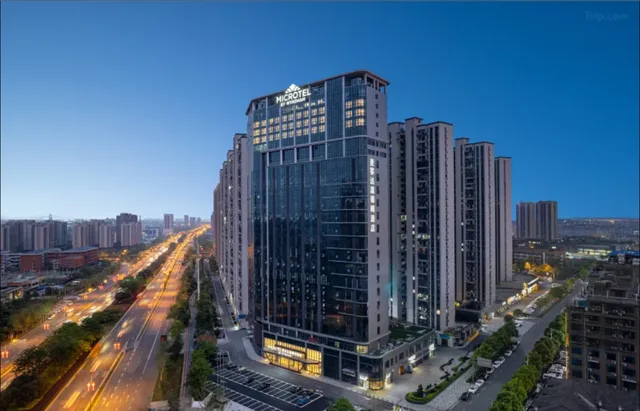 غرفة بسرير كينج بإطلالة على المدينة، Microtel by Wyndham Changsha Xingsha 1/1