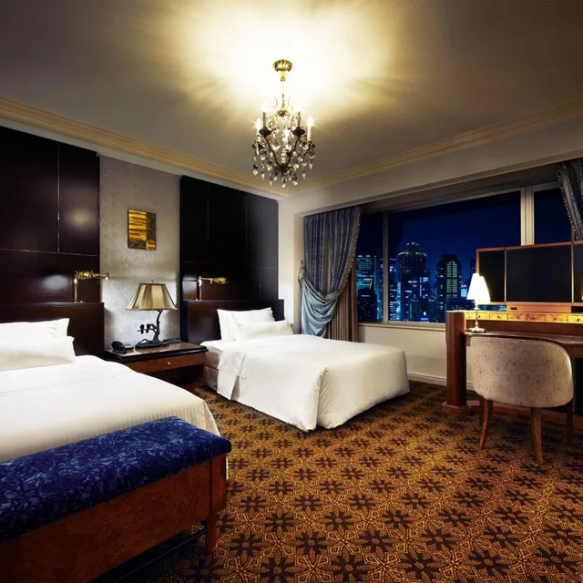 جناح تنفيذي تنفيذي بسريرين مزدوجين مع دخول الصالة، The Westin Osaka 2/3