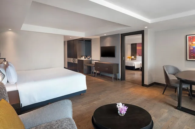 غرفة متصلة عائلية بسريرين مزدوجين، Mercure Bangkok Sukhumvit 11 5/8
