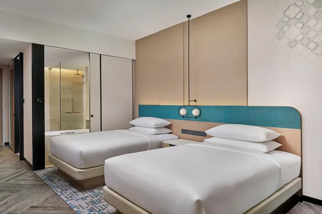 Room, Twin Beds, City View, Club Floor، Penang Marriott Hotel 3/10