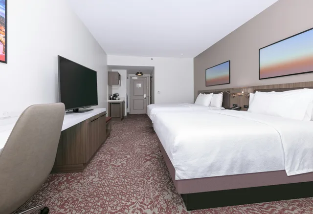 غرفة بسريرين كوين بإطلالة لذوي الإعاقة، Hilton Garden Inn Dallas/Arlington 3/8