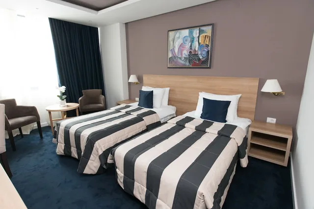 غرفة اقتصادية بسريرين منفصلين، New City Hotel and Restaurant Nis 1/3