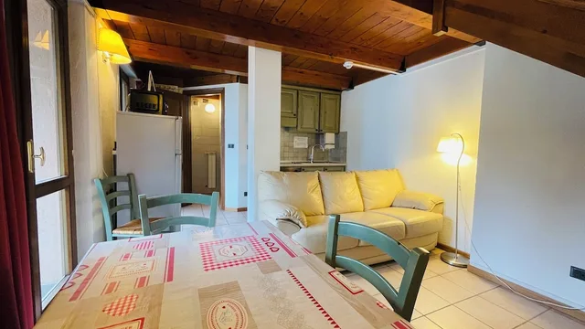 دوبلكس بسرير كينج وسرير فردي بغرفة نوم واحدة مع أريكة، Residence villa Frejus 8/10