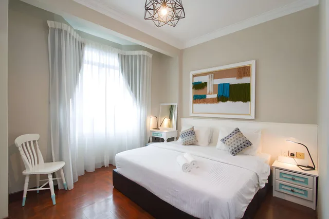 جناح تنفيذي بغرفتي نوم، Century Bay Private Residences 1/1