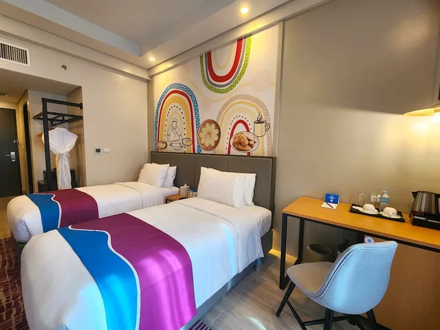 غرفة ركنية ديلوكس بسريرين منفصلين، Mercure Mactan Cebu 3/5