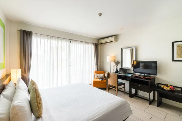 غرفة سوبيريور بسرير مزدوج أو سريرين منفصلين، Hotel De Bangkok 2/6