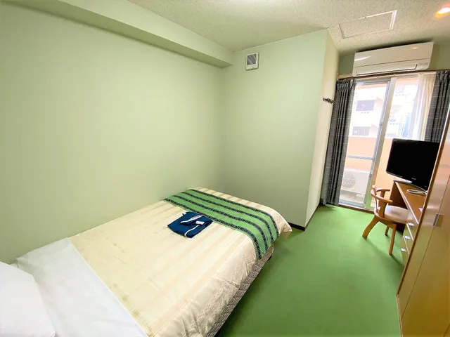 Semi Room, Single, Semi Double Bed، Hotel Peaceland Kume 1/2