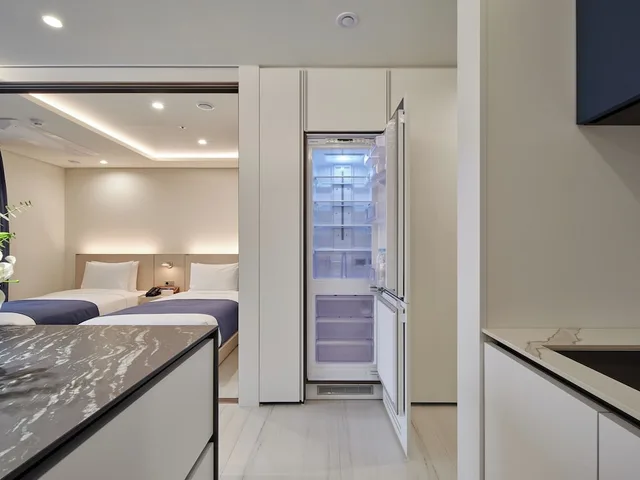 جناح بريميير ثلاثي بثلاثة أسرّة، Hotel The Botanik Sewoon Myeongdong 3/6