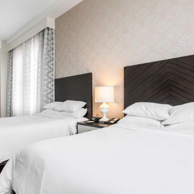 جناح بسريرين كوين مع أريكة، Embassy Suites Louisville Downtown 1/7