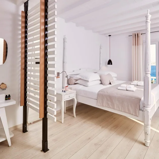 Honeymoon, Suite, Sea View, Hot Tub, Mykonos Princess 5/6