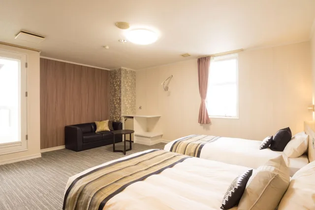 Room, Twin Beds, Hotel AreaOne Obihiro 1/4