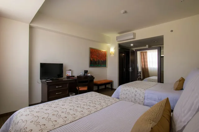 غرفة قياسية بسريرين مزدوجين، Hotel Stadium 4/7