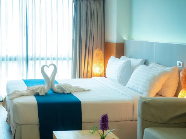 غرفة ديلوكس بسرير مزدوج، Crystal Jade Hotel 3/6