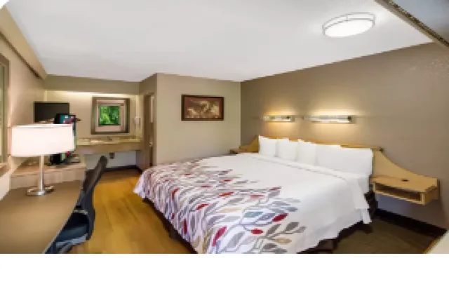 غرفة بسرير كينج، Red Roof Inn Asheville - Biltmore West 1/3