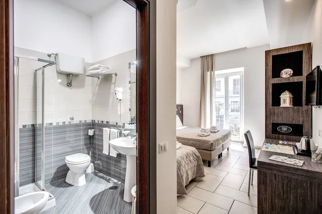 غرفة بسريرين منفصلين، Napoli Suite Hotel 6/7
