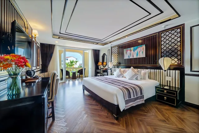 غرفة ديلوكس بشرفة، Le Pavillon Hoi An Luxury Resort Spa 3/5