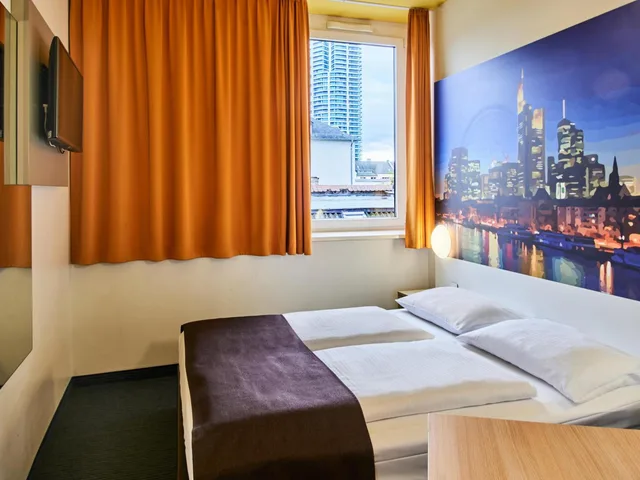 غرفة بسرير مزدوج، B&B Hotel Frankfurt Hbf 3/9