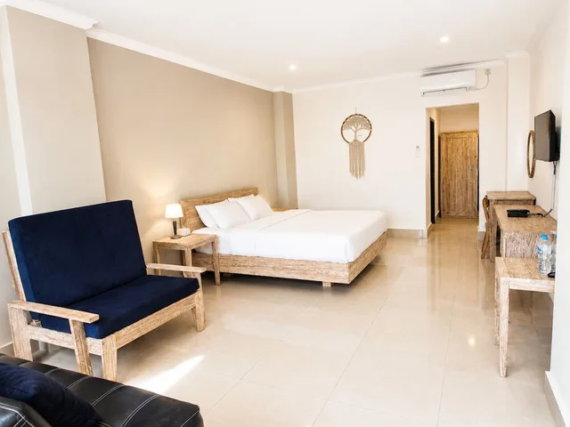غرفة ديلوكس بسرير كينج، Radha Bali Hotel 10/10