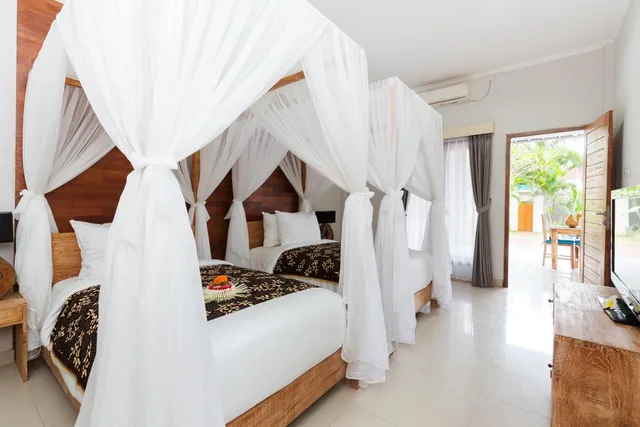 فيلا بغرفتي نوم، Freddies Resort & Villas Ubud Bali 1/2