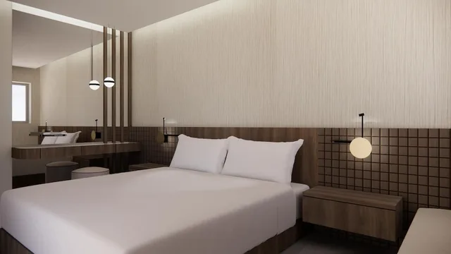 جناح بريميوم بسرير كوين مع أريكة بمسبح خاص، Galaxy Suites Boutique Resort 3/10