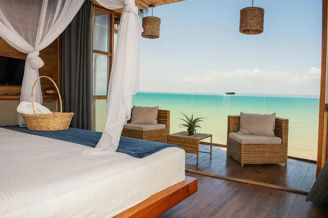 جناح جونيور بإطلالة على البحر، RCH Luxury Hotel & Pool 2/5