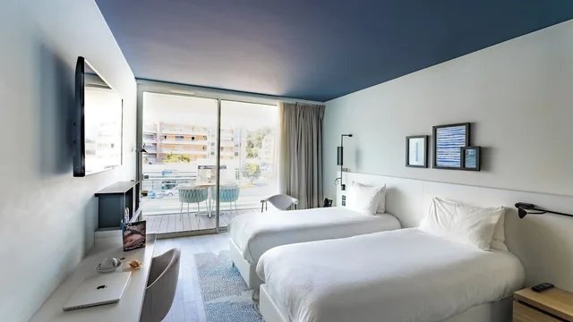 Standard, Twin Beds, Mountain View, City View, Indigo Cagnes Sur Mer 7/10