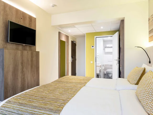 غرفة سوبيريور بسريرين منفصلين بإطلالة على المدينة، Hotel Mercure Oostende 8/10