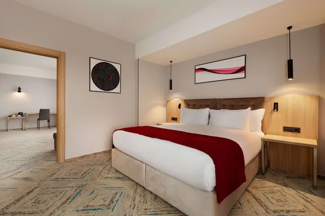 جناح تنفيذي بسرير كينج، Ramada by Wyndham Targu Jiu 1/7