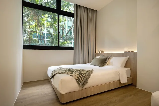 جناح بريميير بسريرين كوين بغرفتي نوم مع أريكة بمطبخ صغير، Alma House 1/3