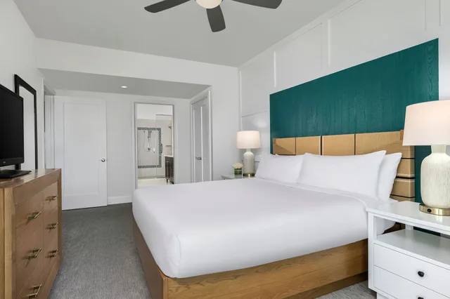 فيلا بسريرين مزدوجين بإطلالة على البحر بشرفة بغرفتي نوم، Marriott's Oceana Palms 2/4