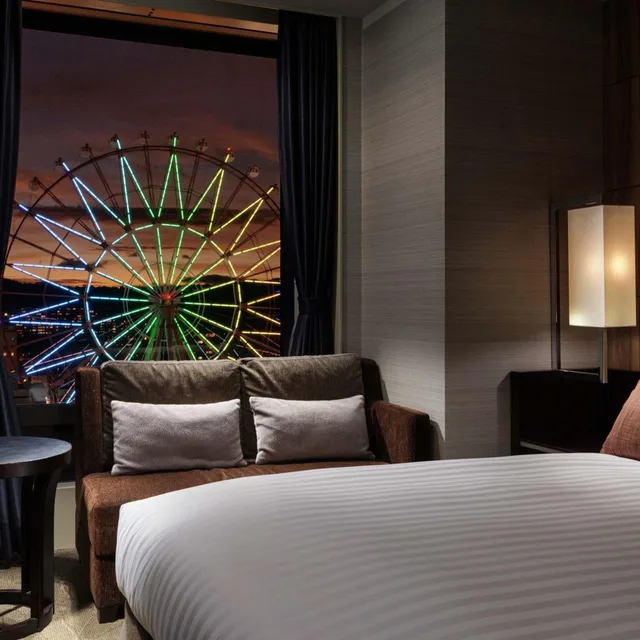 غرفة ركنية بسرير مزدوج للمدخنين، Solaria Nishitetsu Hotel Kagoshima 4/6