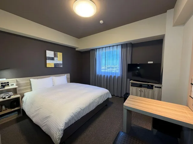 غرفة قياسية بسرير مزدوج للمدخنين، Hotel Route-Inn Kamisu 1/1