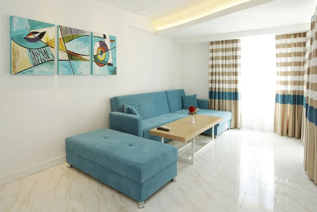 شقة فاخرة بغرفة نوم واحدة مع أريكة، Kleopatra Suit Hotel 2/8