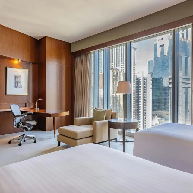 غرفة ديلوكس بسريرين منفصلين، Jw Marriott Marquis City Center 2/6