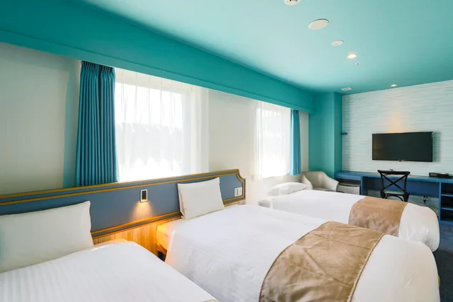 Semi Room, Triple, 3 Semi Double Beds، KOKO HOTEL Kumamoto Kamitori 1/2
