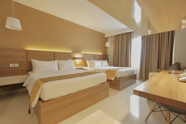 غرفة عائلية بسرير كوين، Sagan Heritage Hotel 1/3