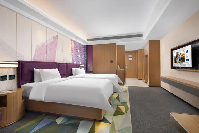 غرفة ديلوكس بسريرين منفصلين، Hampton By Hilton Nanning Jiangnan 2/3