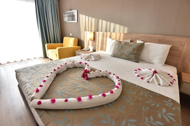 غرفة قياسية بسرير مزدوج أو سريرين منفصلين، Lucida Beach Hotel 3/4
