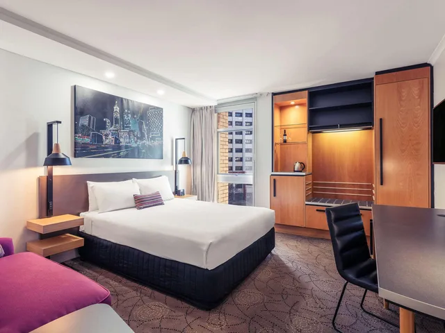 غرفة سوبيريور بسرير مزدوج، Mercure Brisbane King George Square 2/3